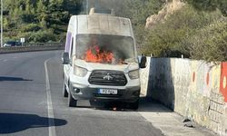 Ciklos'ta araç yangını… İşte detaylar...