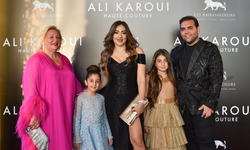 Ali Karounin'in muhteşem defilesi Les Ambassadeurs Hotel'de gerçekleşti!