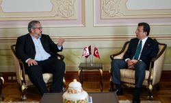 Girne Belediye Başkanı Şenkul, İBB Başkanı İmamoğlu ile görüştü