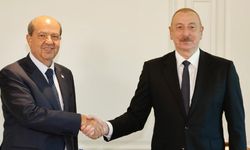 Cumhurbaşkanı Tatar, Azerbaycan Cumhurbaşkanı Aliyev ile bir araya geldi