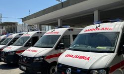 5 yeni ambulans 112 Acil Servisi’ne teslim edildi