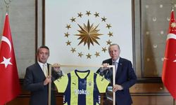 Cumhurbaşkanı Erdoğan, Fenerbahçe Yönetimi’ni kabul etti.