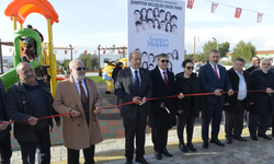 "Türkmenköy Şampiyon Melekler Çocuk Parkı ve Dinlenme Alanı" hizmete açıldı