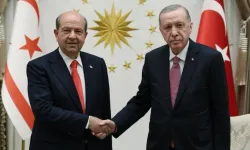 Ersin Tatar ile Recep Tayyip Erdoğan bir araya geldi