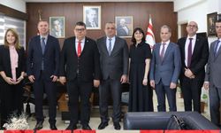 Berova, Anadolu Sigorta Genel Müdürü ve heyetini kabul etti