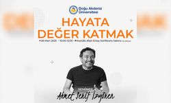 DAÜ'de  Ahmet Şerif İzgören 'Hayata Değer Katmak' konulu seminer gerçekleştirecek