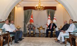 Cumhurbaşkanı Ersin Tatar Bank-Sen Başkanı ve Yönetim Kurulu’nu kabul etti
