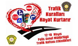 Polis Genel Müdürlüğü trafik haftasında etkinlikler düzenliyor