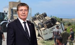 Üstel: Kaza sonucu yaralanan evlatlarımıza acil şifalar diliyorum