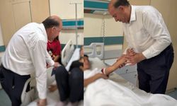 Sağlık Bakanı Dinçyürek, trafik kazasında yaralanan öğrencileri hastanede ziyaret etti
