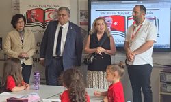 Cumhurbaşkanı Tatar’ın eşi Sibel Tatar, Londra’da Dr. Fazıl Küçük Türk Okulu'nu ziyaret etti