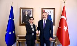 Fidan, AB Komiseri Kos ile görüşmesinde Cenevre ve New York’taki Kıbrıs toplantılarını da ele aldı