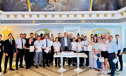 Les Ambassadeurs Hotel & Casino’da personellere terfi ve eğitim sertifikaları takdim edildi