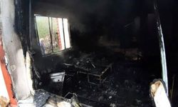 Bolu'da yangın faciası: Yaşlı çift yaşamını yitirdi