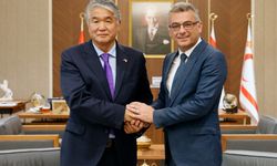 Cumhurbaşkanı Erhürman TÜRKSOY Genel Sekreteri Raev’i kabul etti