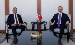 Cumhurbaşkanı Erhürman, Ankara'da Fidan ile görüştü