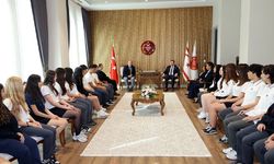 Öztürkler, TED Koleji öğrencilerini kabul etti