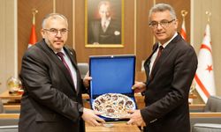 Erhürman, Saadet Partisi heyetini kabul etti