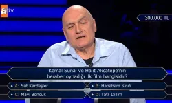 300 bin lira değerindeki soruda Kemal Sunal çıktı