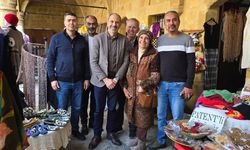 HP yetkililerinin Lefkoşa Arasta’ya yeni yıl ziyareti