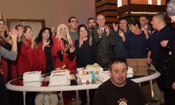 Özel gereksinimli gençlere anlamlı yeni yıl yemeği