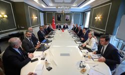 Çavuşoğlu, Bak ile bir araya geldi