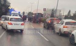 Girne-Lefkoşa yolunda feci kaza: 29 Yaşındaki genç ağır yaralandı