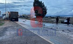 İskele-Ercan ana yolunda kaza... 1 kişi hayatını kaybetti!