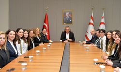 Erhürman, TMK Müdürü Kortay ve beraberindeki heyeti kabul etti