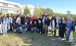 DAÜ Hemşirelik Bölümü son sınıf öğrencileri ağaç dikti
