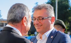 Cumhurbaşkanı Erhürman, Gazimağusa Belediye Başkanı Uluçay'ı ziyaret etti