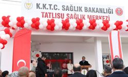 Tatlısu Sağlık Merkezi hizmete girdi... Üstel: Şubattan itibaren sağlıkta tam mesaiye geçilecek