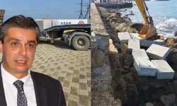 Aktunç: Girne Antik Liman mendireğinde tamirat başladı