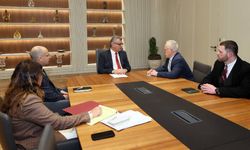 Cumhurbaşkanı Erhürman, Birleşik Krallık Yüksek Komiseri Tatham’ı kabul etti