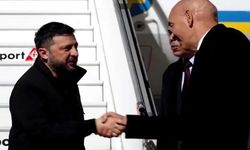 Zelenskiy Güney Kıbrıs'a geldi