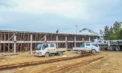 Alayköy Spor Tesisi’nde tribün çalışmaları hızla ilerliyor