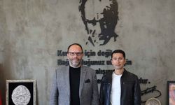 Sadıkoğlu, milli atlet Tazegül ile görüştü