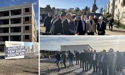 Başbakan Üstel, yapımı devam eden Güzelyurt hastanesini ziyaret etti