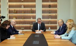 Erhürman, Romanya’nın Kıbrıs Büyükelçisi Mihalache’yi kabul etti