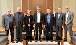 Erhürman, Kıbrıs Düşünce Grubu’nu kabul etti