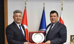 KKTC Sivil Savunma Teşkilat Başkanı Balaban, DAÜ Rektörü Kılıç’ı ziyaret etti