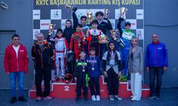 “KKTC Başbakanlık Karting Bahar Kupası” verildi