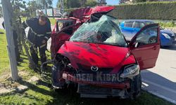 Lefkoşa’da trafik kazası: 26 Yaşındaki sürücü hayatını kaybetti