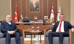 Erhürman, Ali Murat Başçeri’yi kabul etti