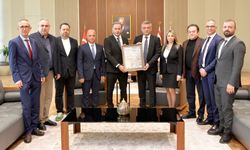 Cumhurbaşkanı Erhürman, Dış Basın Birliği heyetini kabul etti