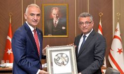 Cumhurbaşkanı Erhürman, Ersoy'u kabul etti