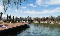 Kanlıdere Rehabilitasyon ve Lineer Park projesi ikinci etap ihalesi açıldı