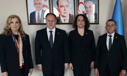 Öztürkler, KKTC Bakü Temsilciliği’ni ziyaret etti…