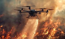Rum Yönetimi yangınlarla mücadelede drone ve otomatik sistemler kullanacak