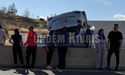 Lefkoşa-Güzelyurt yolunda büyük kaza